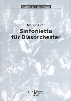 Musiknoten Sinfonietta für Blasorchester, Markus Götz