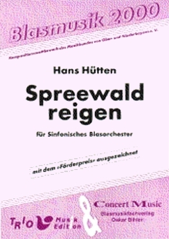Musiknoten Spreewaldreigen, Hans Hütten