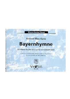 Musiknoten Bayernhymne, Konrad Max Kunz/Joseph Kanz