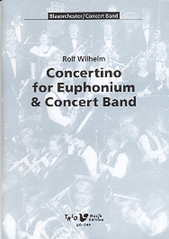 Musiknoten Concertino for Euphonium and Concert Band, Rolf Alexander Wilhelm 