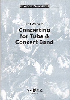 Musiknoten Concertino for Tuba and Concert Band, Rolf Alexander Wilhelm 