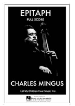 Musiknoten Epitaph, Charles Mingus - Big Band