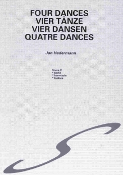 Musiknoten Four Dances, Jan Hadermann