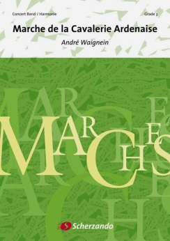 Musiknoten Marche de la Cavalerie Ardenaise, André Waignein