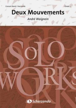 Musiknoten Deux Mouvements, André Waignein