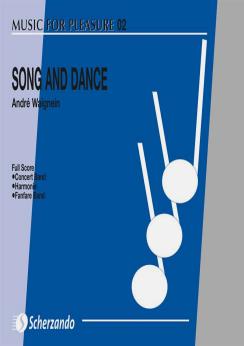 Musiknoten Song and Dance, André Waignein - Brass Band
