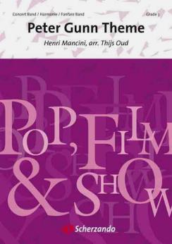 Musiknoten Peter Gunn Theme, Henry Mancini /Thijs Oud - Brass Band