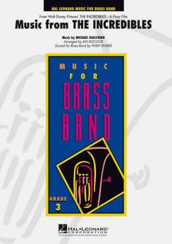 Musiknoten Music from the Incredibles, Michael Giacchino /Philip Sparke, Jay Bocook - Brass Band