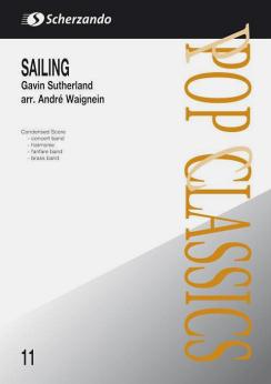 Musiknoten Sailing, André Waignein - Brass Band