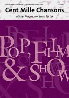 Musiknoten Cent Mille Chansons, Michel Magne /Larry Foster - Brass Band