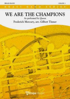 Musiknoten We Are The Champions, Freddie Mercury /Gilbert Tinner - Brass Band
