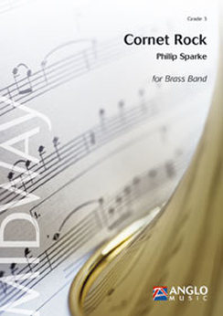 Musiknoten Cornet Rock, Philip Sparke - Brass Band