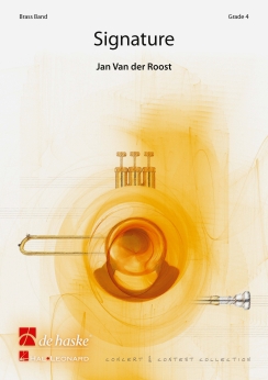 Musiknoten Signature, Jan Van der Roost - Brass Band