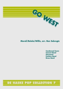 Musiknoten Go West, Ron Sebregts - Brass Band