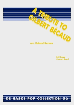 Musiknoten A Tribute to Gilbert Bécaud, Gilbert Bécaud /Roland Kernen