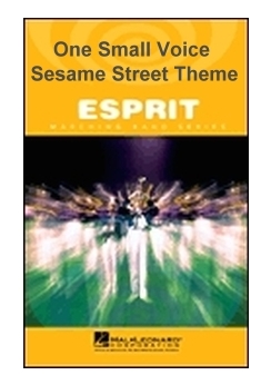 Musiknoten One Small Voice Sesame Street Theme