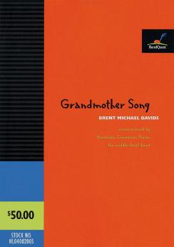 Musiknoten Grandmother Song, Brent Michael Davids
