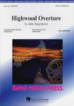 Musiknoten Highwood Overture, John Tatgenhorst