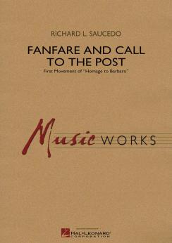 Musiknoten Fanfare and Call to the Post, Richard L. Saucedo
