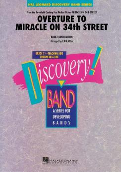 Musiknoten Overture from Miracle on 34th Street, Bruce Broughton /John Moss
