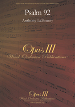 Musiknoten Psalm 92, Anthony LaBounty