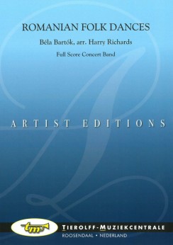 Musiknoten Romanian Folk Dances, Bela Bartok /Harry Richards