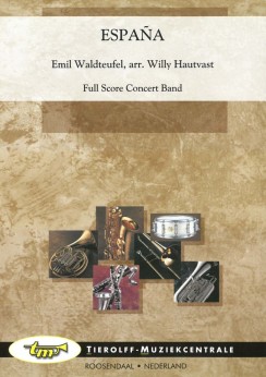 Musiknoten España, Emil Waldteufel /Willy Hautvast