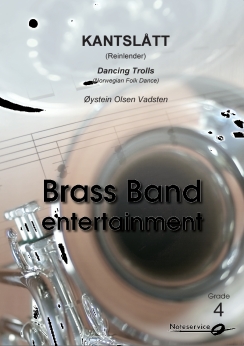 Musiknoten Dancing Trolls (Norwegian Dance), Oystein Olsen Vadsten - Brass Band