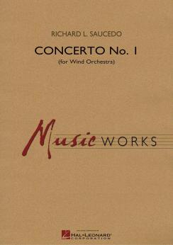 Musiknoten Concerto No. 1 (for Wind Orchestra), Richard L. Saucedo