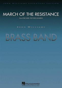Musiknoten March of the Resistance, John Williams - Brass Band