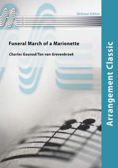 Musiknoten Funeral March of a Marionette, Charles Gounod, Ton van Grevenbroek