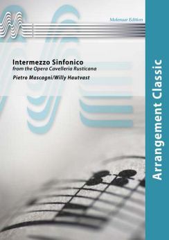 Musiknoten Intermezzo Sinfonico, Pietro Mascagni, Willy Hautvast