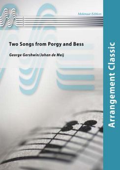 Musiknoten Two Songs from Porgy and Bess, George Gershwin, Johan de Meij