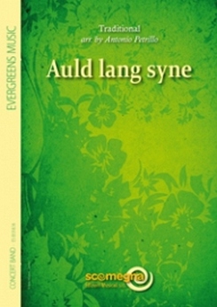 Musiknoten Auld Lang Syne, Traditional/Antonio Petrillo