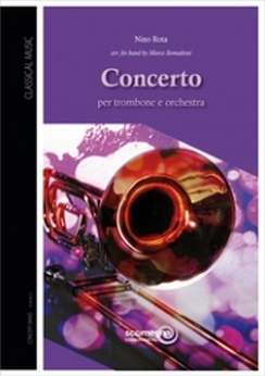 Musiknoten Concerto Per Trombone, Nino Rota/Marco Somadossi