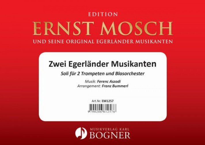 Musiknoten Zwei Egerländer Musikanten, Ferenc Aszodi/Franz Bummerl