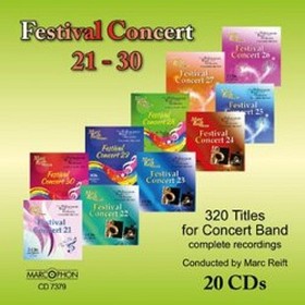 Musiknoten Festival Concert 21 - 30 (320 Titles On 20 Cds And More Than 23 Hours Listening) - CD