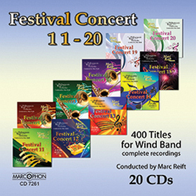 Musiknoten Festival Concert 11 - 20 (400 Titles On 20 Cds) - CD