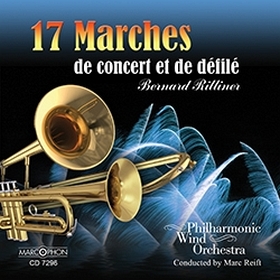 Musiknoten 17 Marches De Concert Et De Défilé - CD