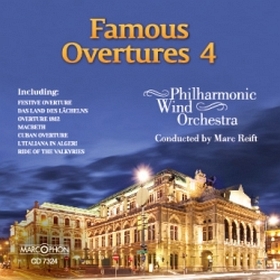 Blasmusik CD Famous Overtures 4 - CD