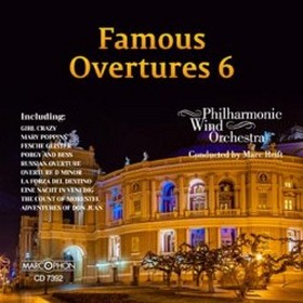 Blasmusik CD Famous Overtures 6 - CD