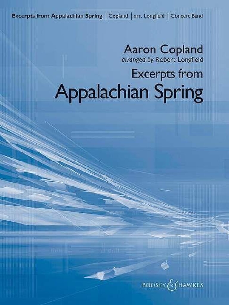 Musiknoten Excerpts from Appalachian Spring, Aaron Copland