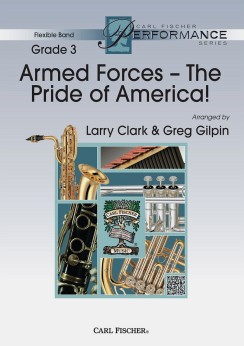 Musiknoten Armed Forces, Larry Clark, Greg Gilpin
