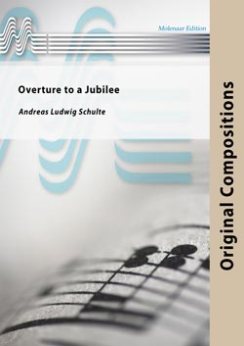 Musiknoten Overture to a Jubilee, Andreas Ludwig Schulte