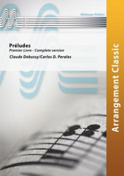 Musiknoten Préludes, Claude Debussy/Carlos D. Perales