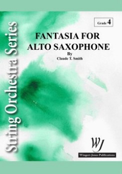 Musiknoten Fantasia for Alto Saxophone, Claude T. Smith/ed. Kidd