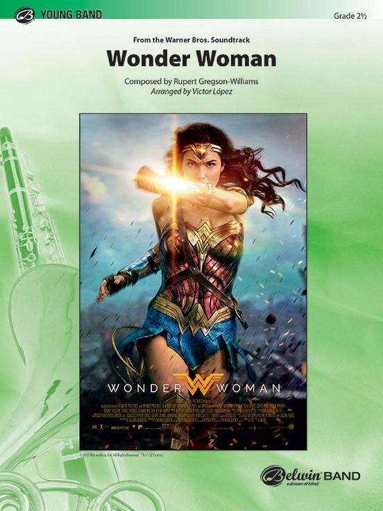 Musiknoten Wonder Woman: From the Warner Bros. Soundtrack, Rupert Gregson-Williams/Victor López