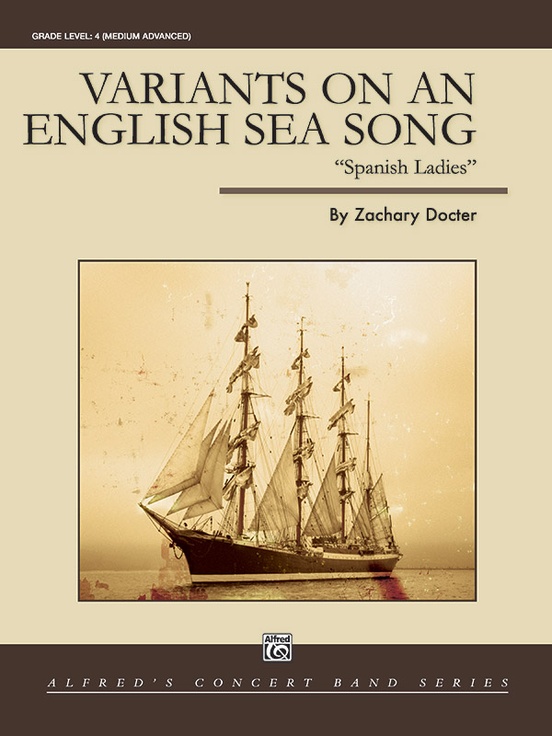 Musiknoten Variants on an English Sea Song, Zachary Docter