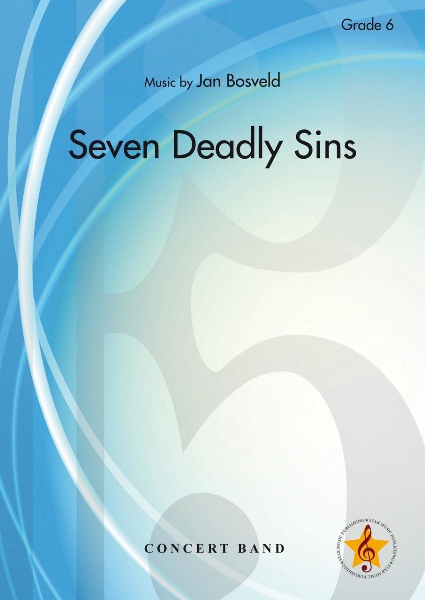 Musiknoten 7 Deadly Sins, Jan Bosveld
