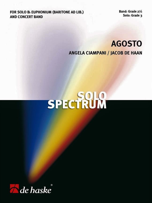 Musiknoten Agosto, Jacob de Haan, Angela Ciampani